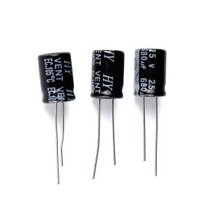 Resistance and characteristics of electrolytic capacitor